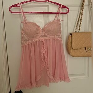 Victoria’s secretVintage baby pink babydoll